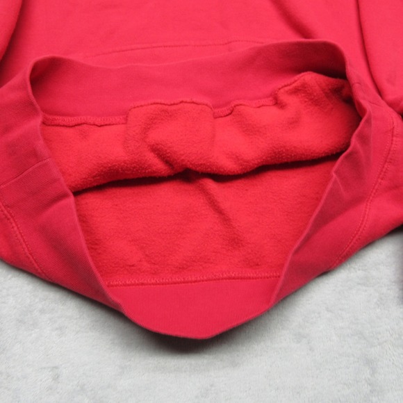 Vintage Walt Disney x Coca-Cola‎ Hoodie Unisex Small Red Fleece Collectible RARE - Picture 10 of 14